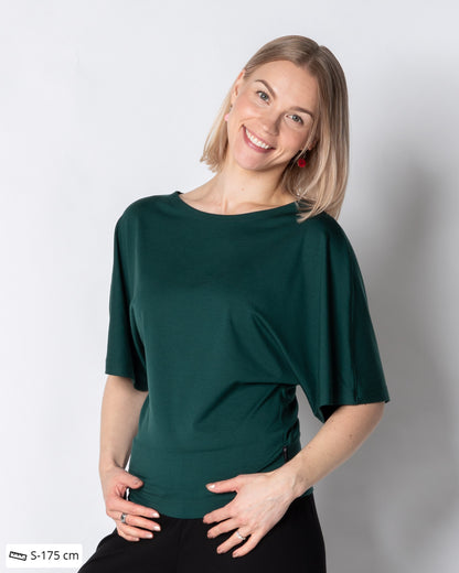HULMU t-shirt, emerald