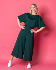 WHOOPS! HULMU pants, emerald - XL