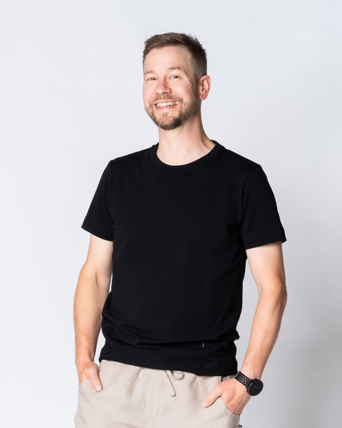 Men's T-shirt, black