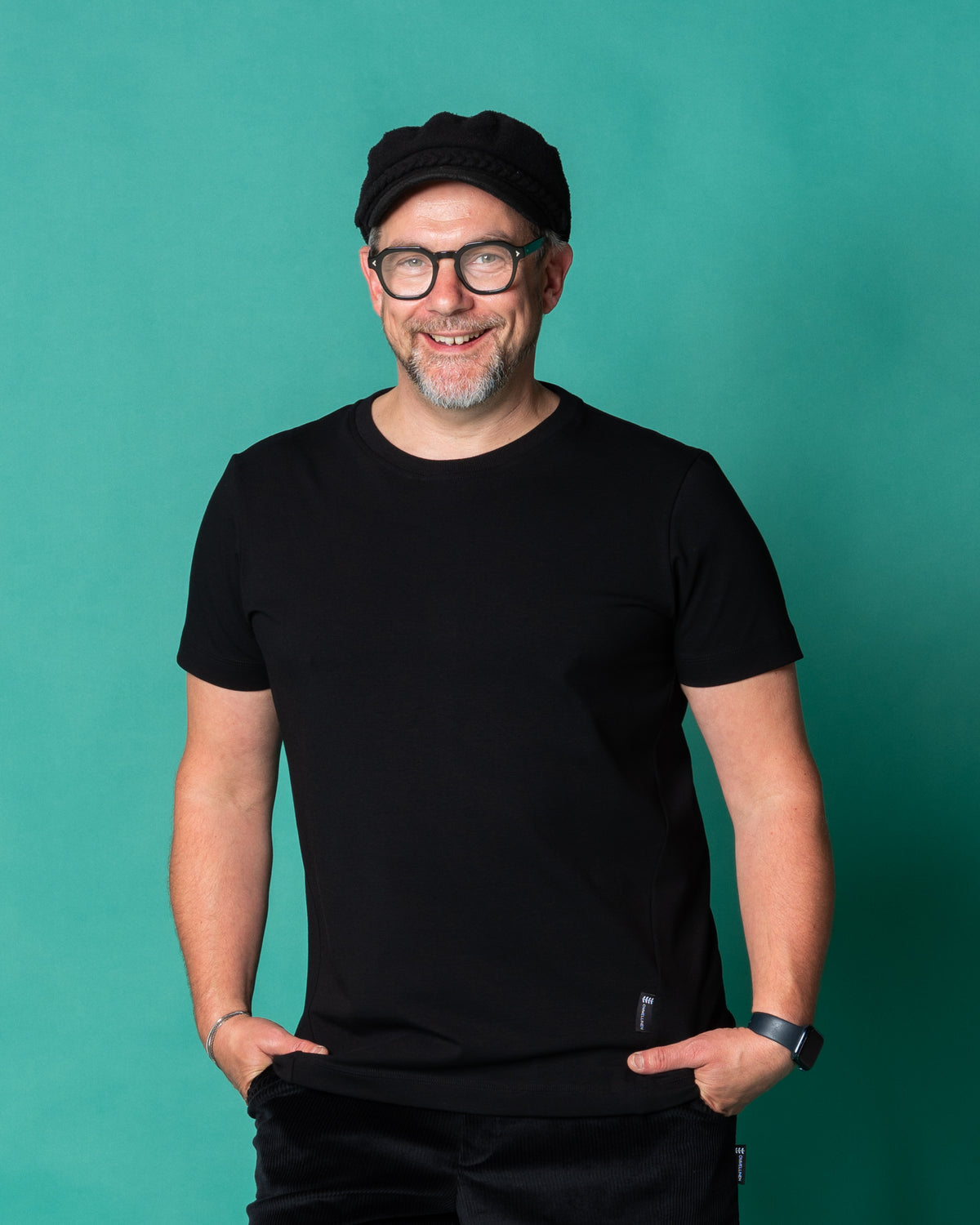 Men's T-shirt, black