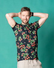 Men's T-shirt, Mansikka - black