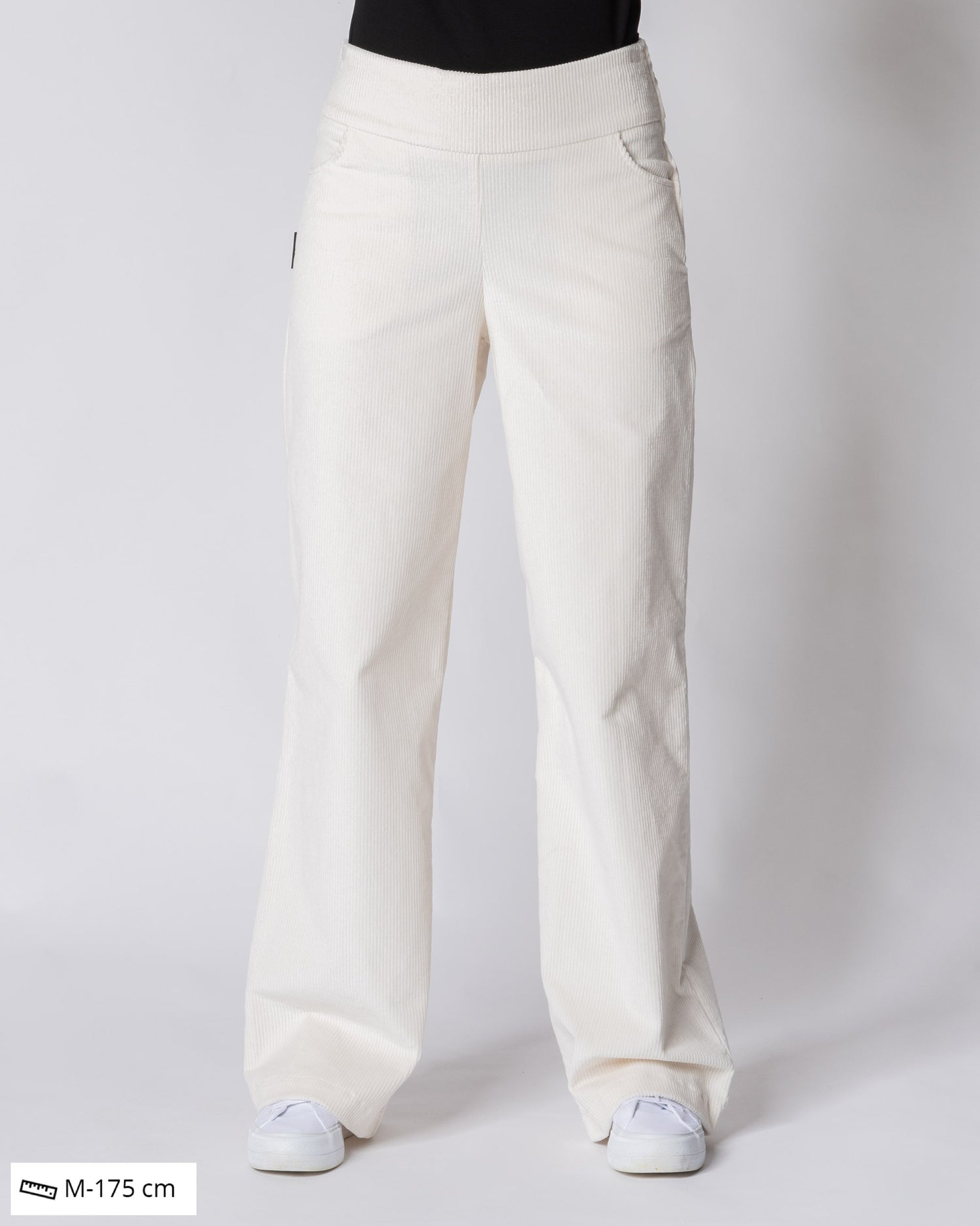 CORDUROY pants - LONG LENGTH, vanilla