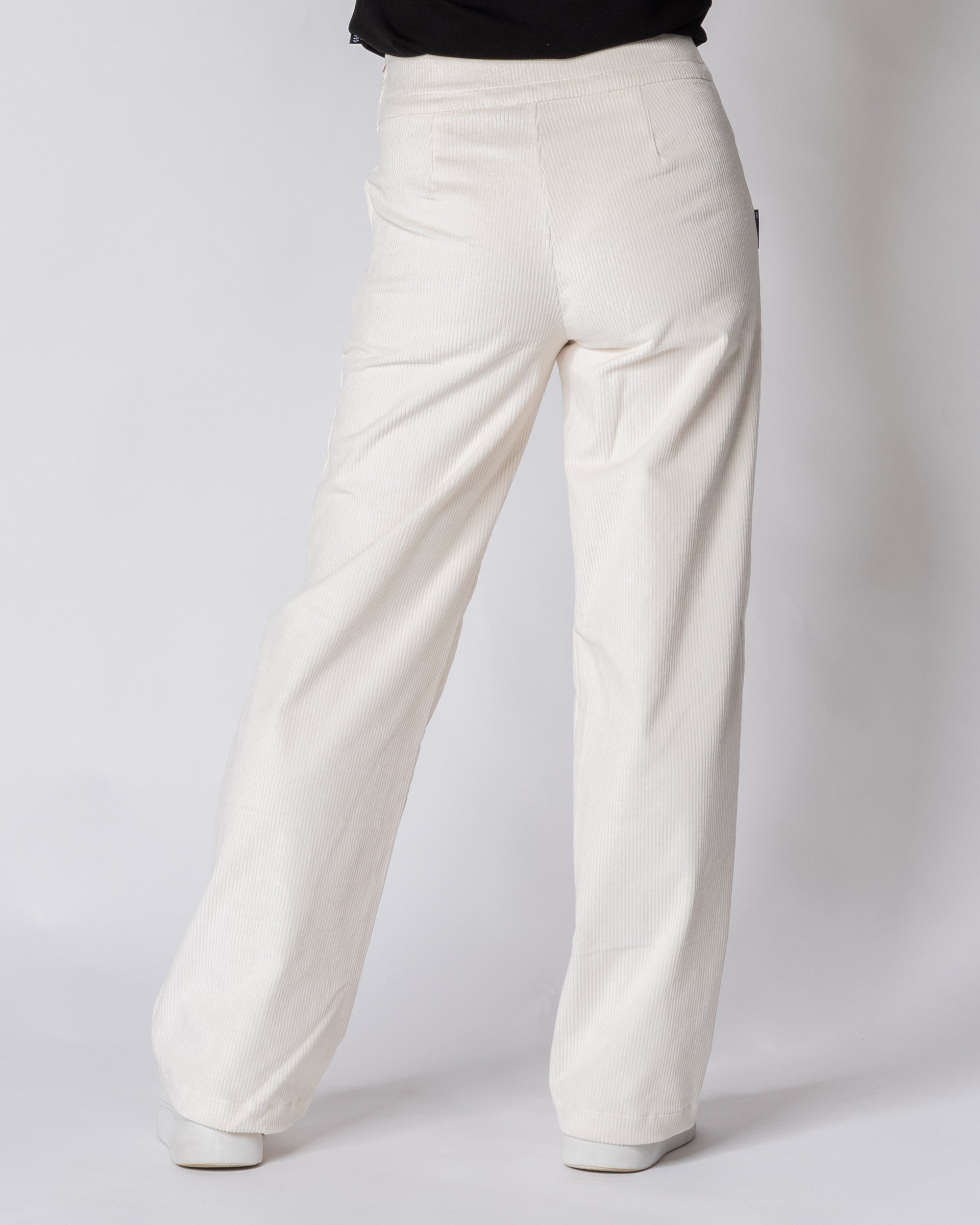 CORDUROY pants - NORMAL LENGTH, vanilla