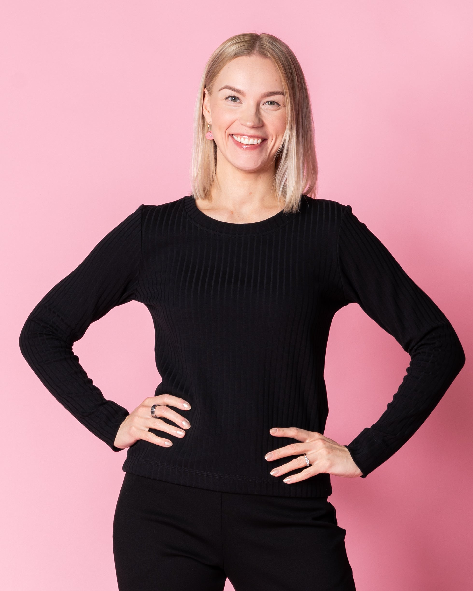 RIBBI shirt, black