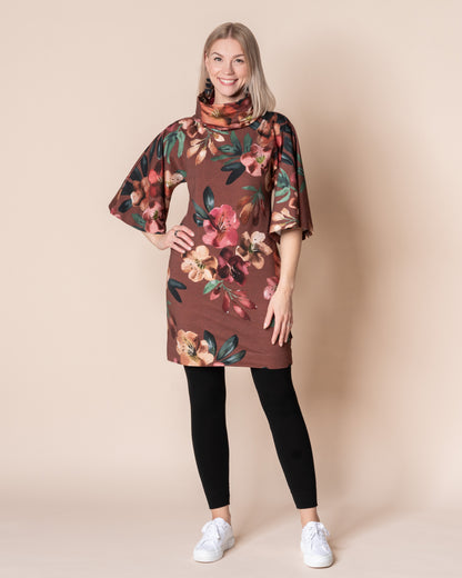 HULMU tunic, Alppiruusu - cinnamon