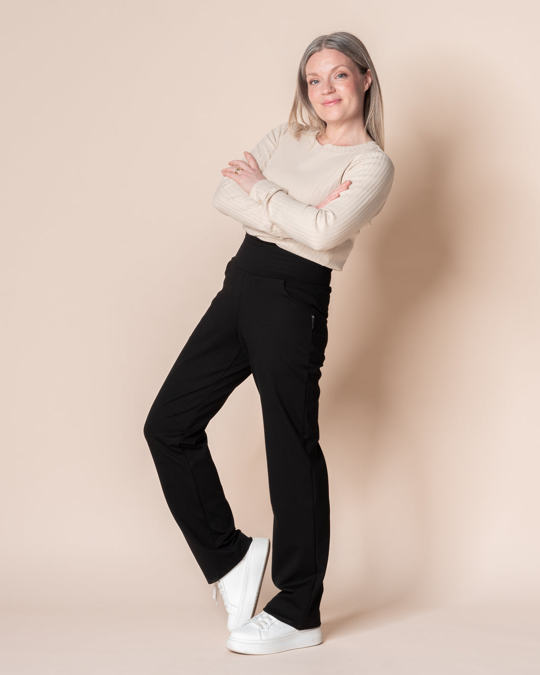 TYYLI pants - NORMAL LENGTH, black