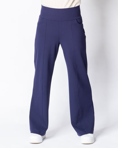 KANTTI pants - NORMAL LENGTH, blueberry