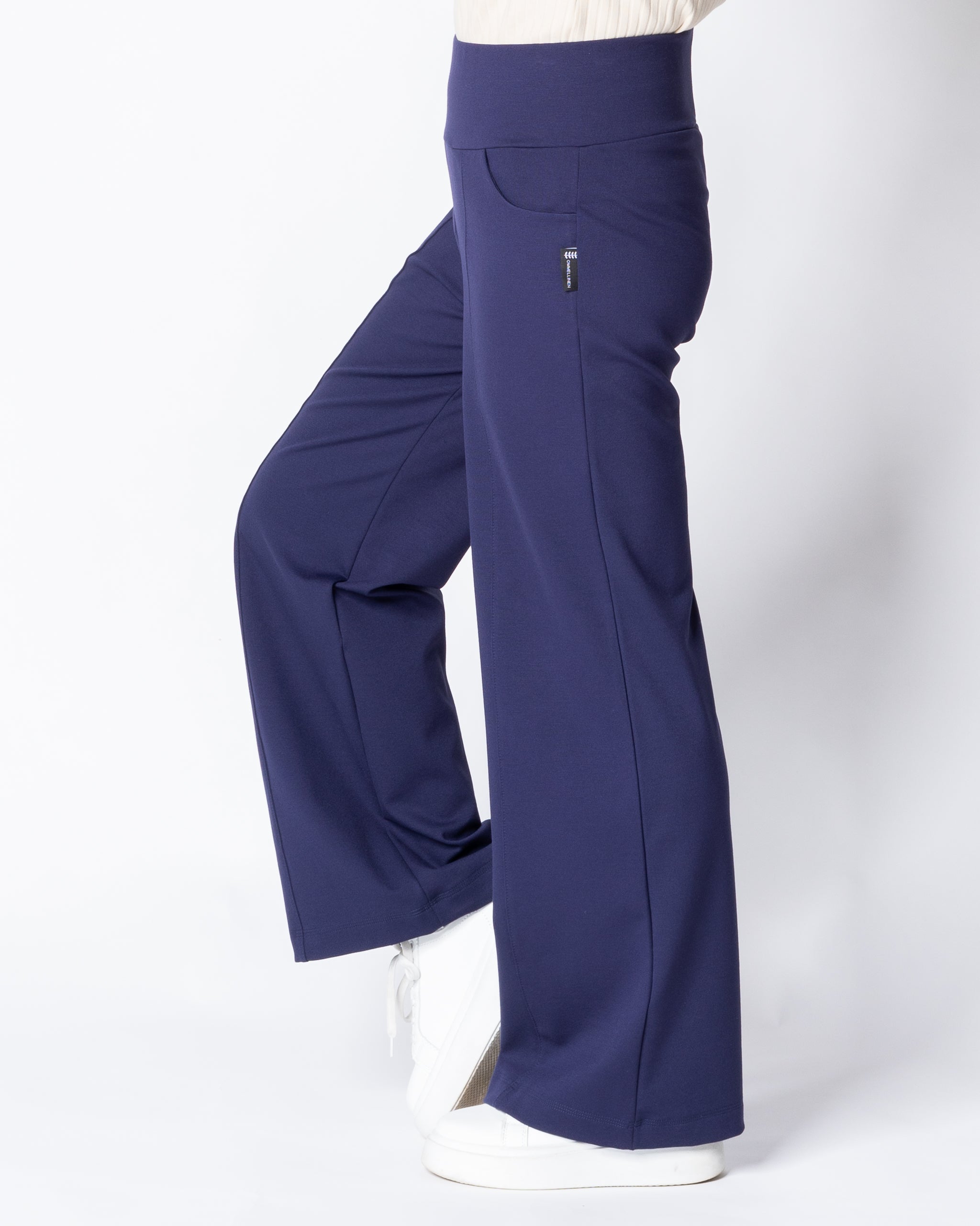 KANTTI pants - LONG LENGTH, blueberry