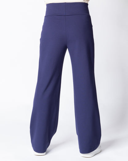 KANTTI pants - NORMAL LENGTH, blueberry