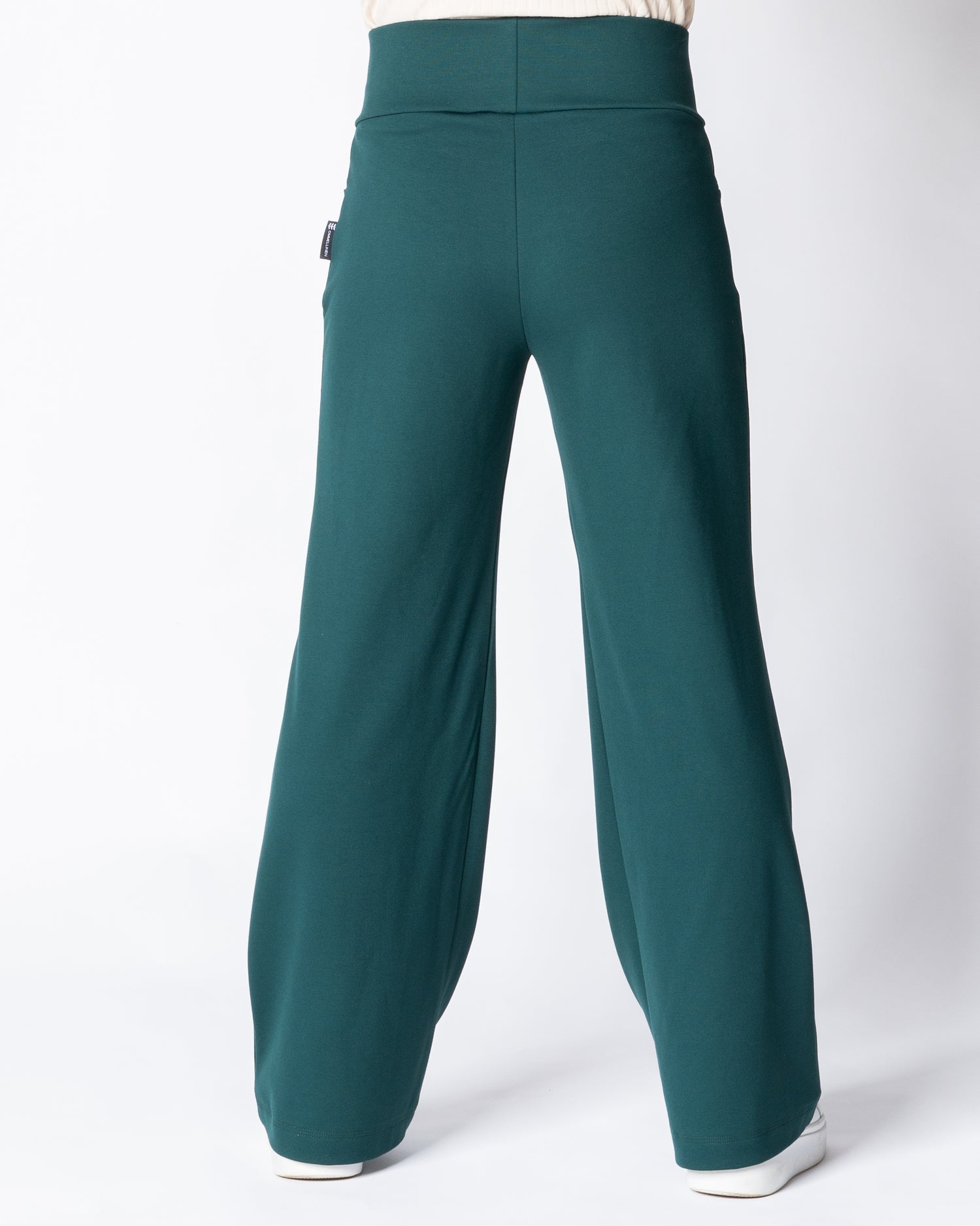 KANTTI pants - NORMAL LENGTH, emerald green