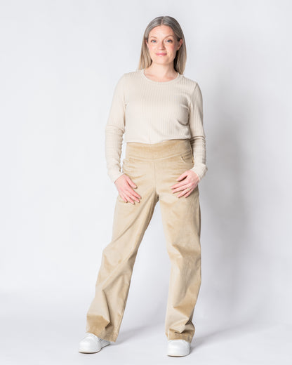 CORDUROY pants - NORMAL LENGTH, grain