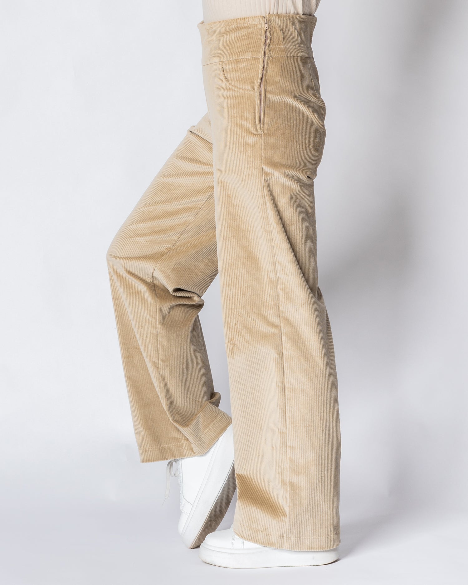 CORDUROY pants - LONG LENGTH, grain