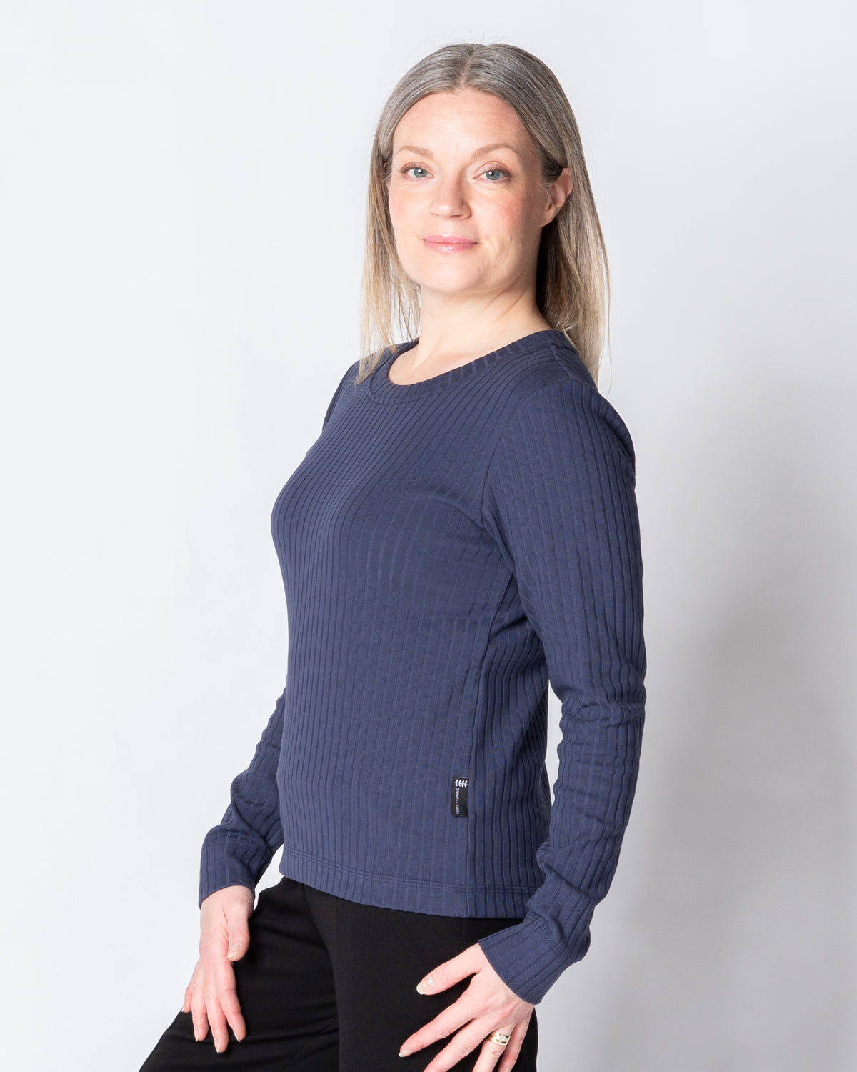 WHOOPS! RIBBI shirt, denim blue- slight II-quality - 2XL