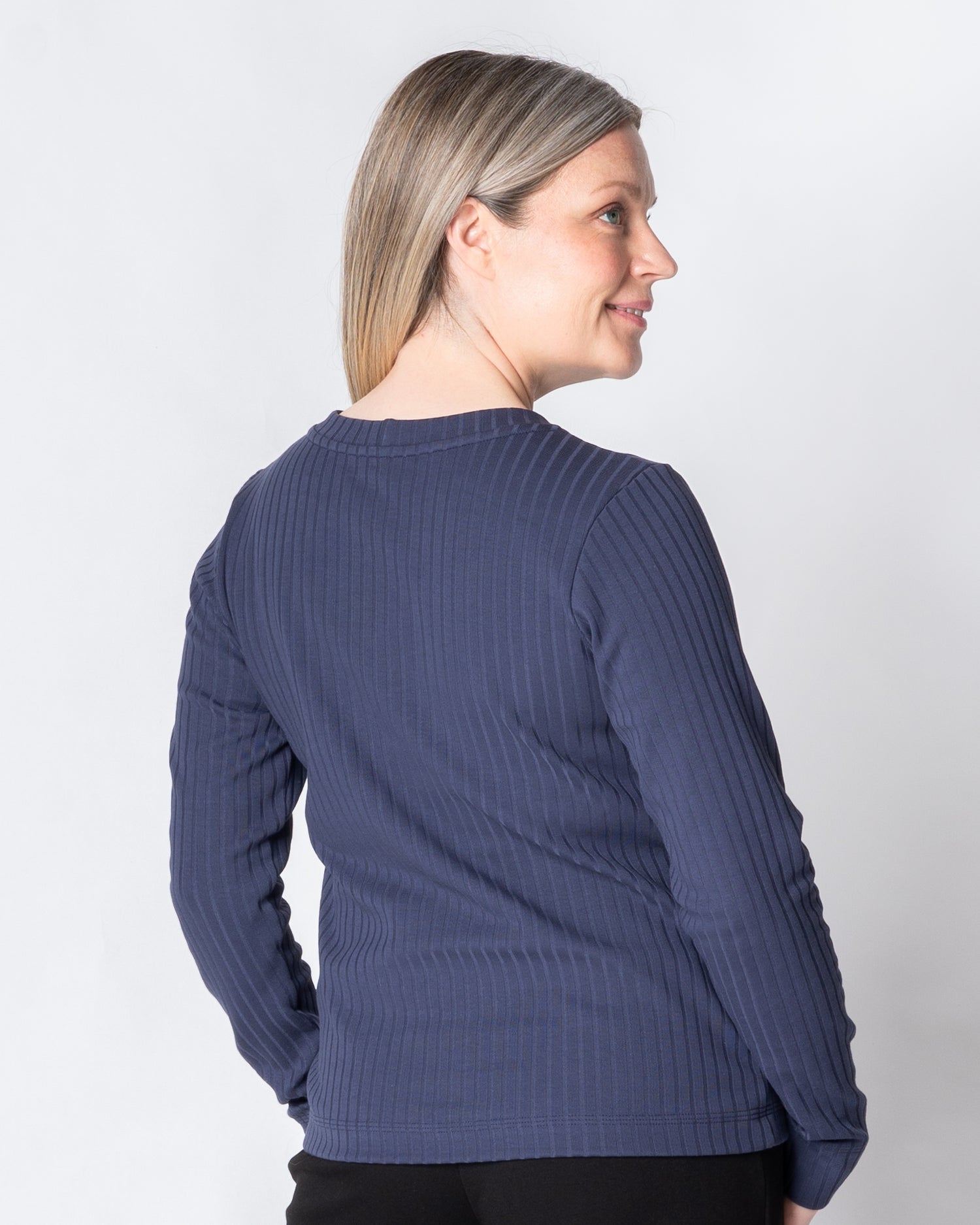 RIBBI shirt, denim blue- slight II-quality
