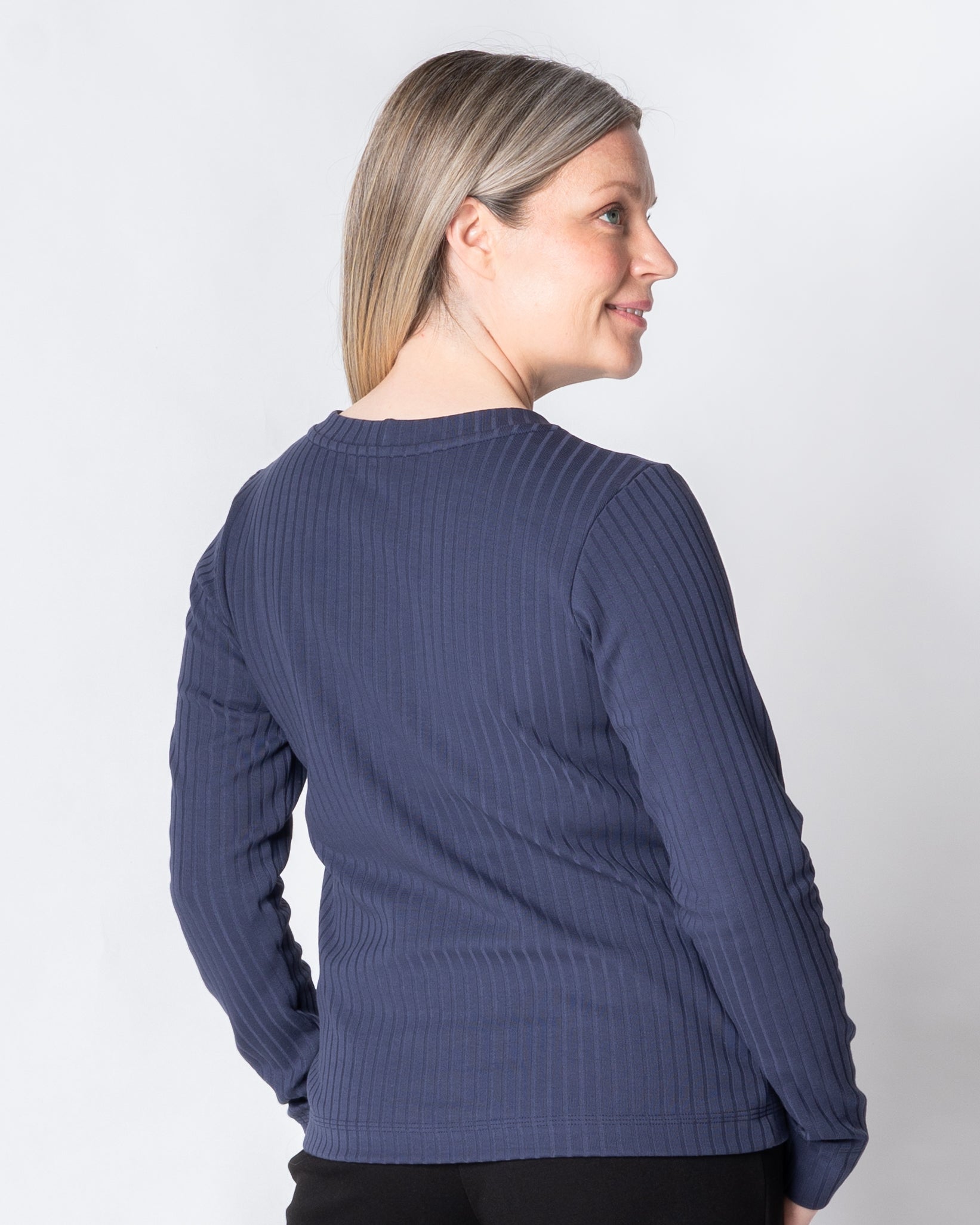 RIBBI shirt, denim blue- slight II-quality