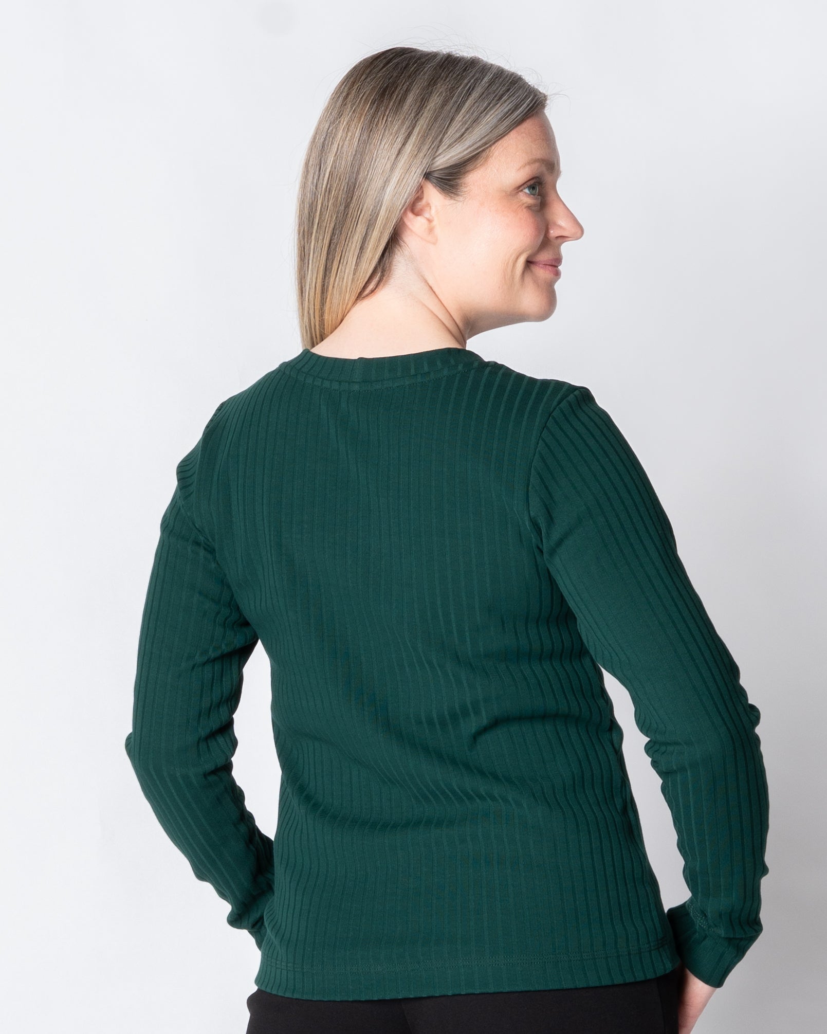 RIBBI shirt, emerald - slight II-quality