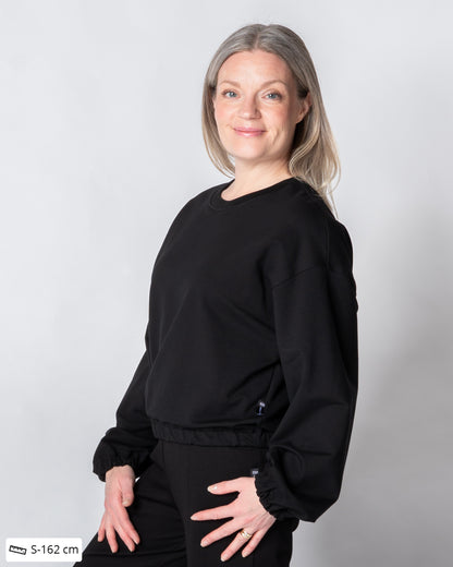 UNELMA college shirt, black