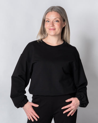 UNELMA college shirt, black