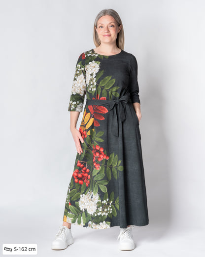 UNELMA dress, Giant pihlaja - grey