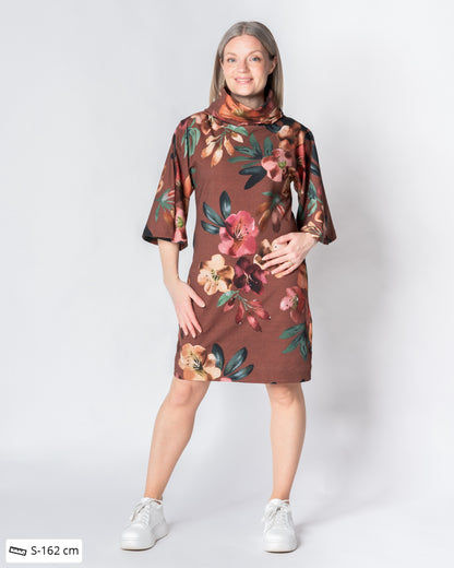 HULMU tunic, Alppiruusu - cinnamon