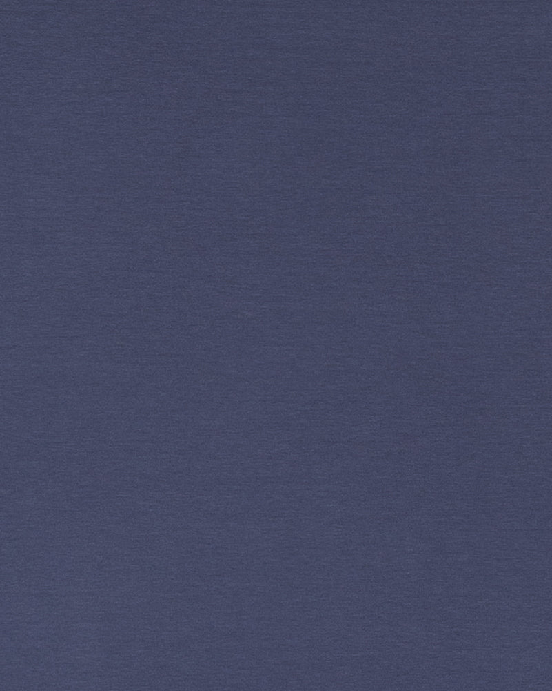 French terry brushed - wide, denim blue