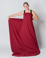  Rib knit, burgundy