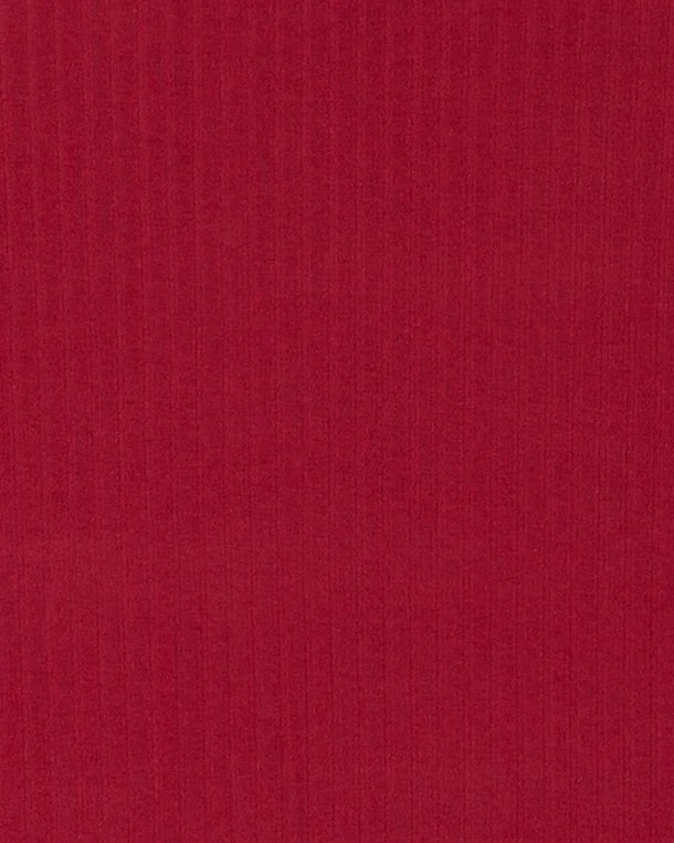  Rib knit, burgundy