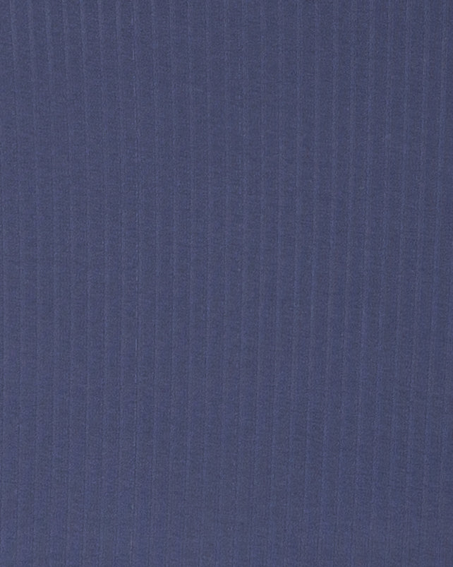  Rib knit, denim blue