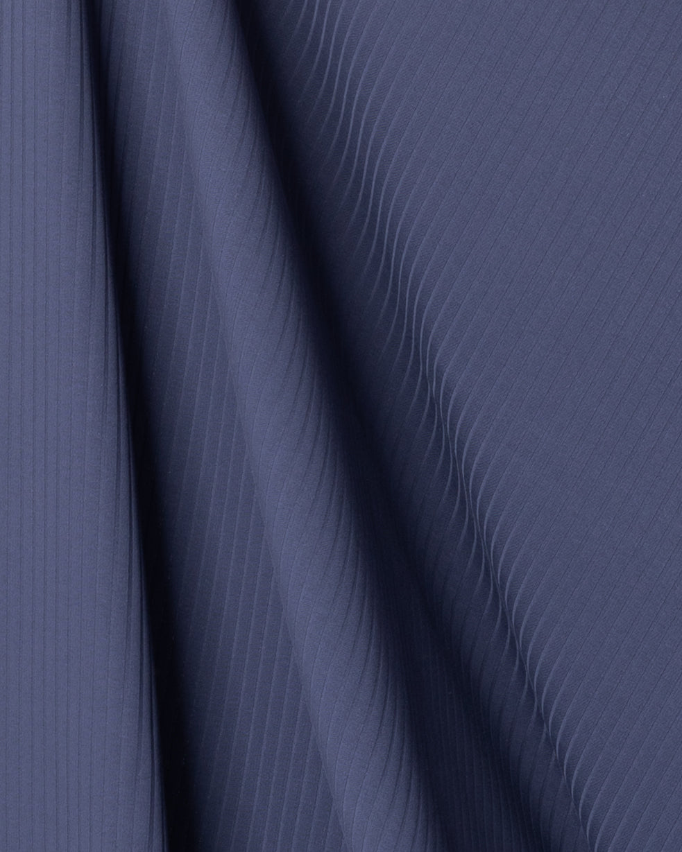  Rib knit, denim blue