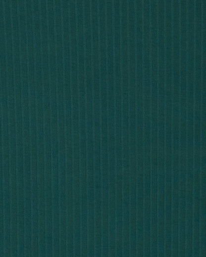 Rib knit, emerald