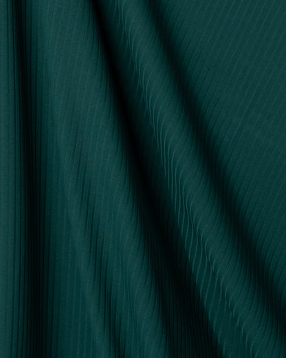 Rib knit, emerald