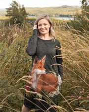 WHOOPS! IISI dress, Pihlaja & kettu - grey - L