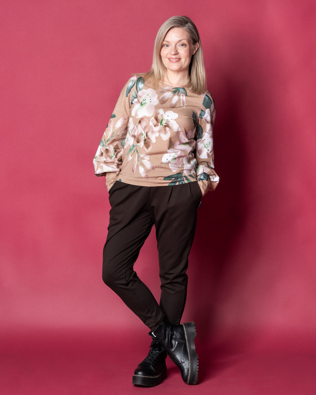 LASKOS shirt, Alppiruusu - sand