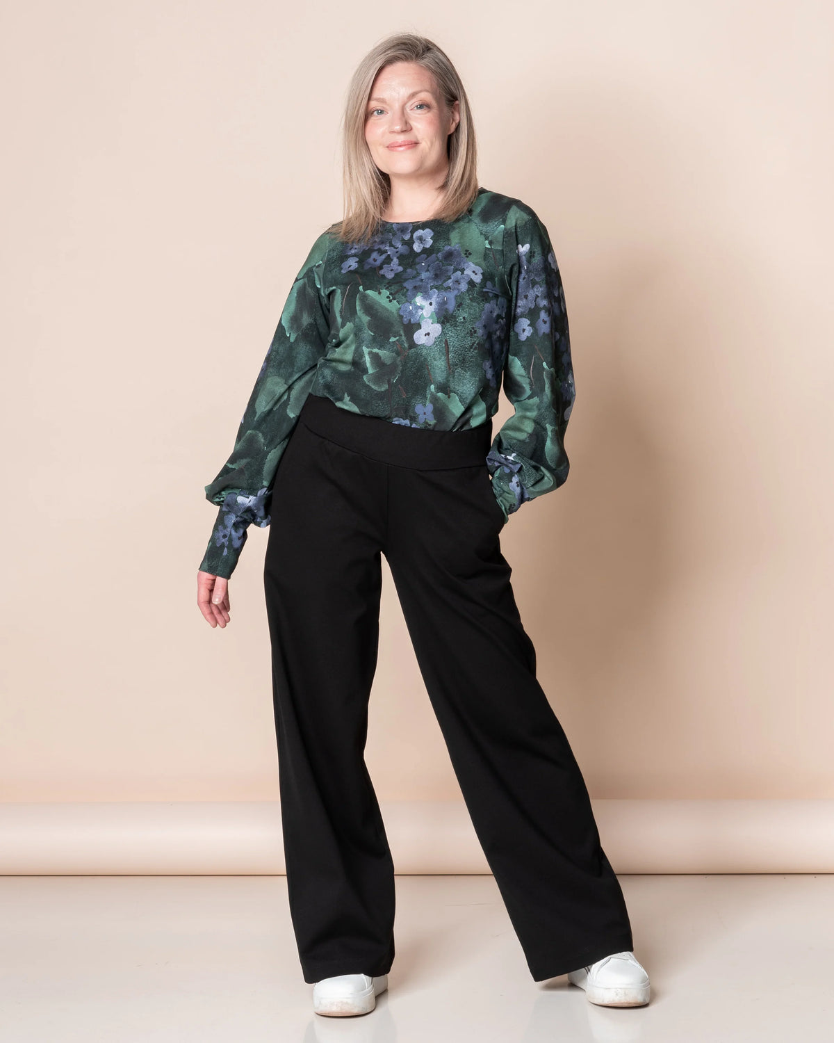 LASKOS shirt, Syyshortensia - green