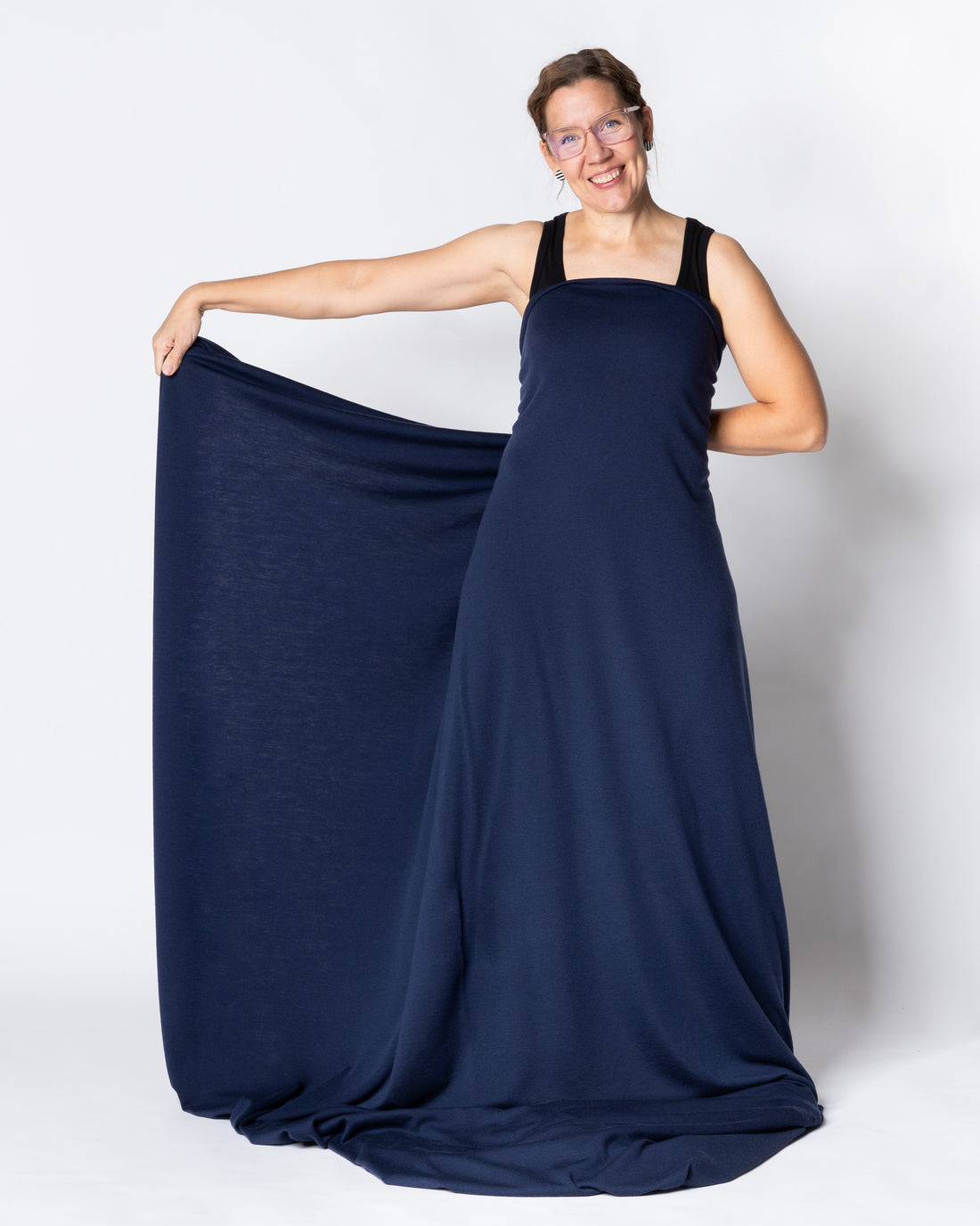 Merino wool, blue