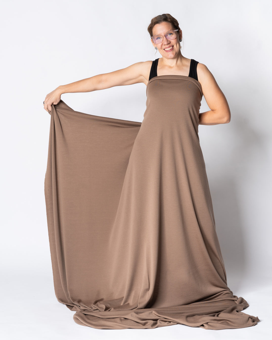 Merino wool, brown