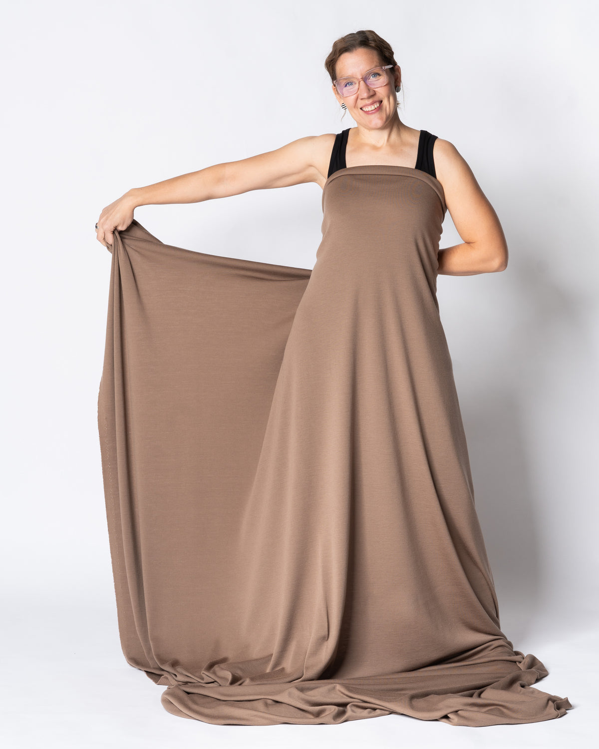 Merino wool, brown