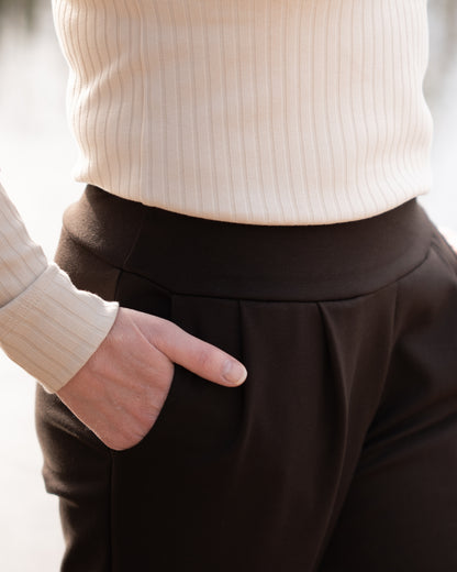 WHOOPS! LASKOS pants, brown - L
