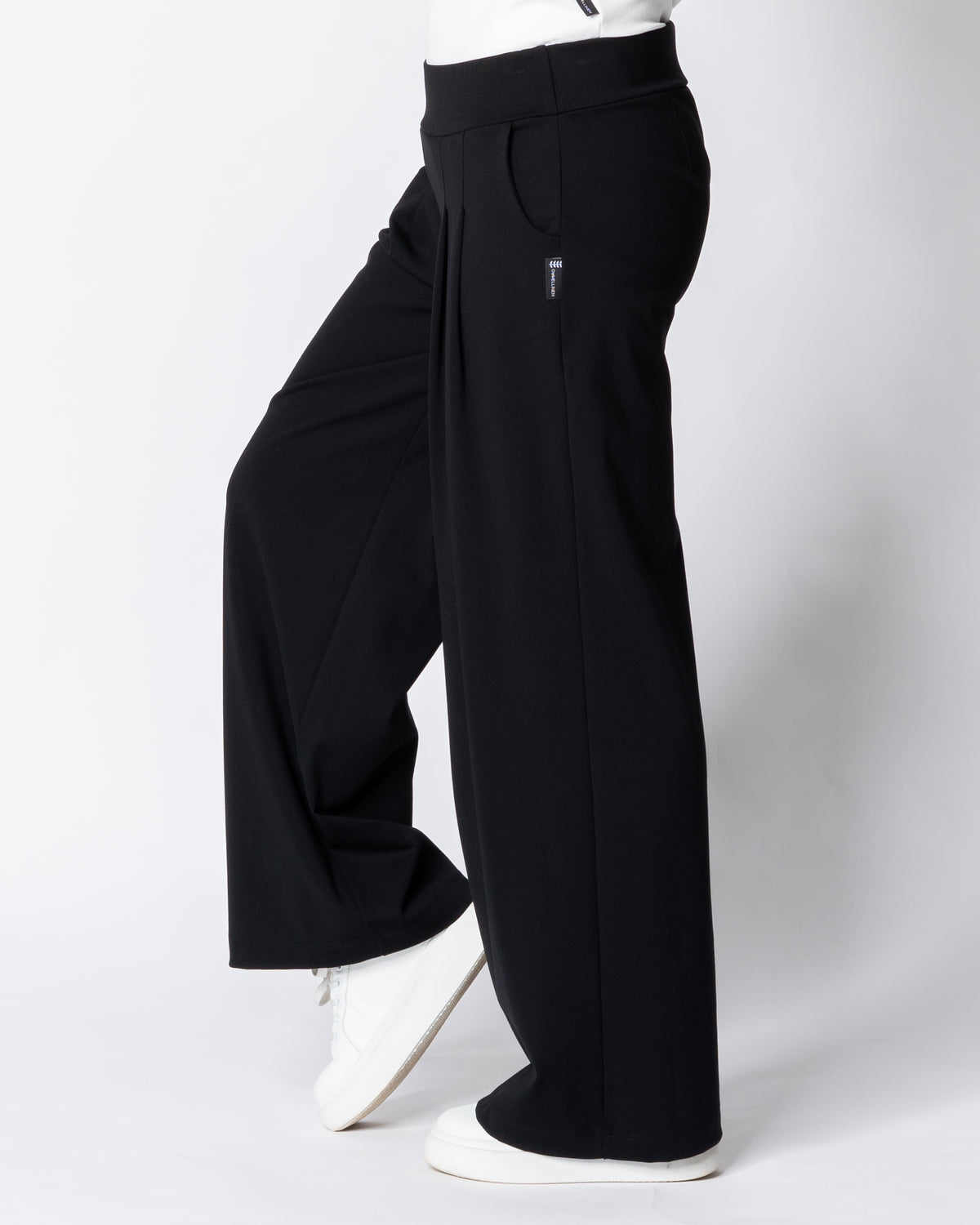 VEKKI pants - NORMAL LENGTH, black