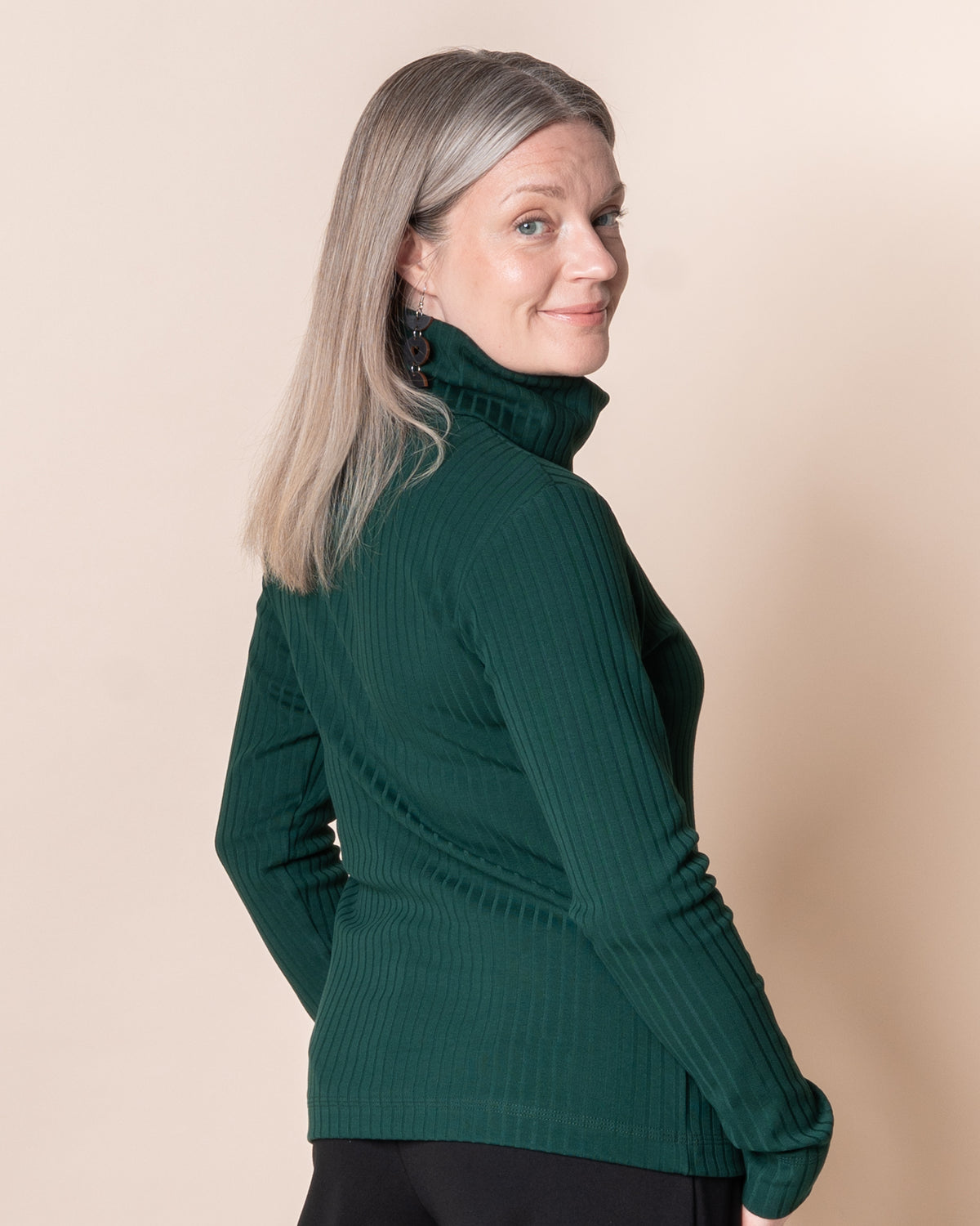 RIBBI polo shirt, emerald