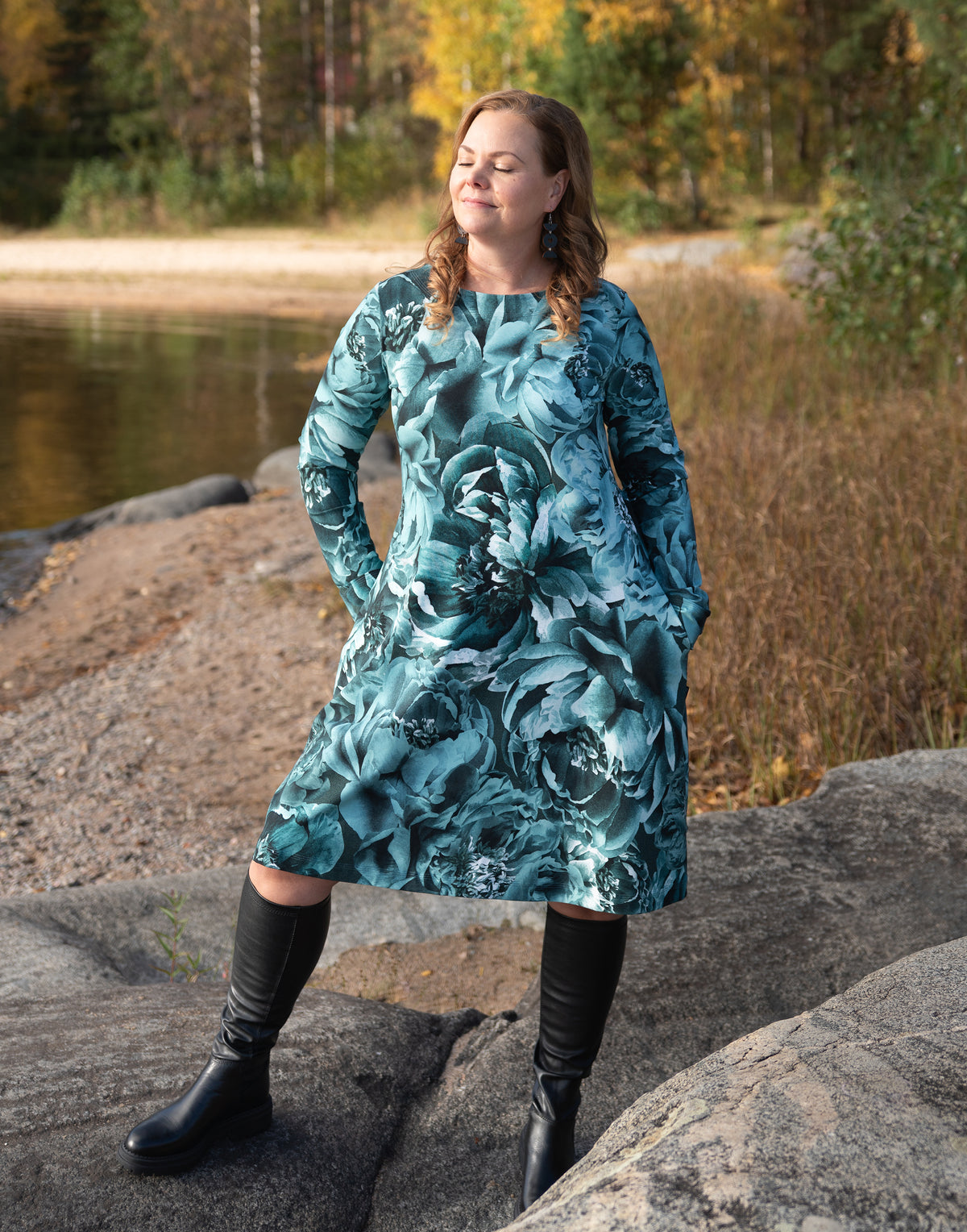 DRESS tunic, Ikuisuus - turquoise