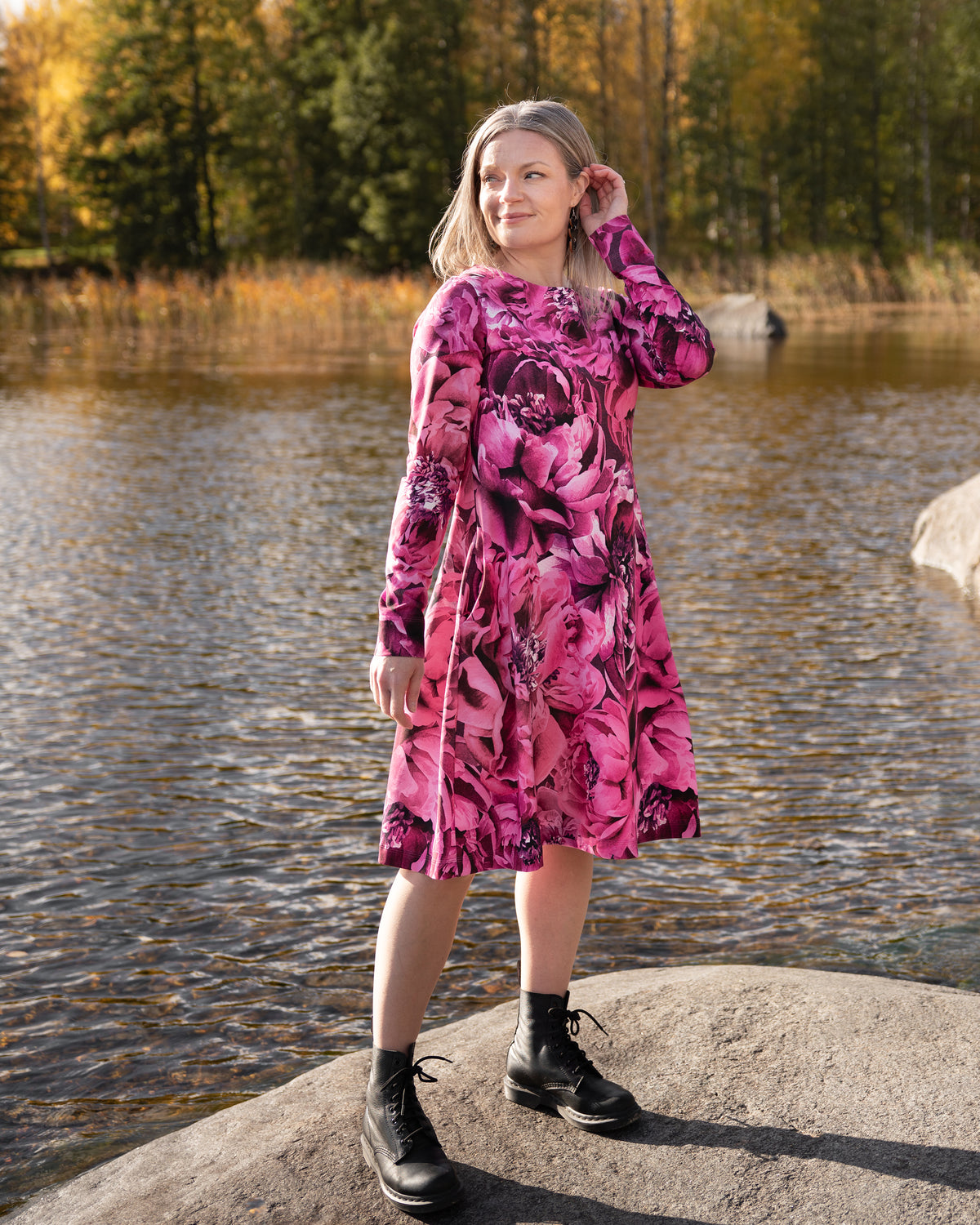 DRESS tunic, Ikuisuus - fuchsia