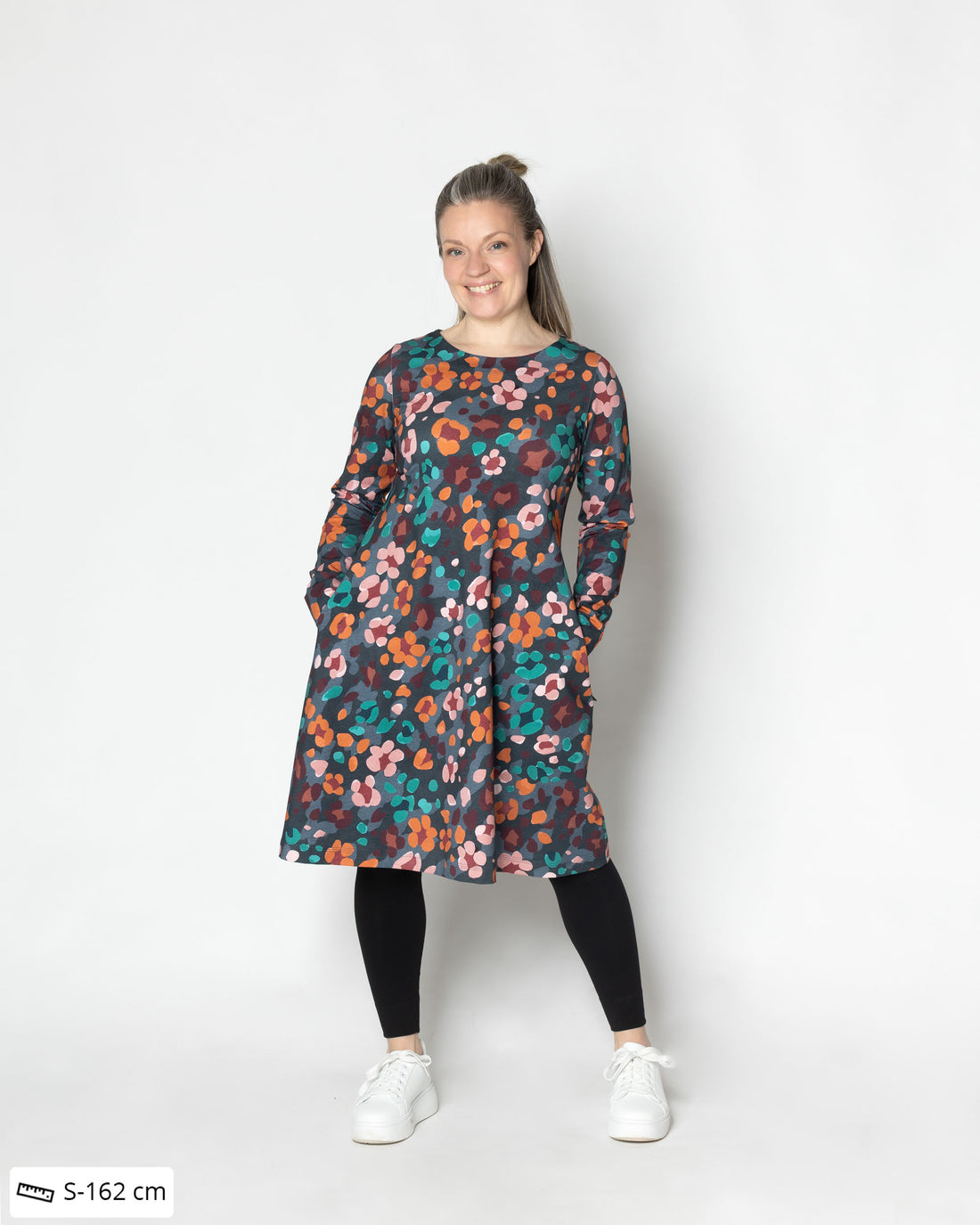 DRESS tunic, Kukkaleopardi - multicolor