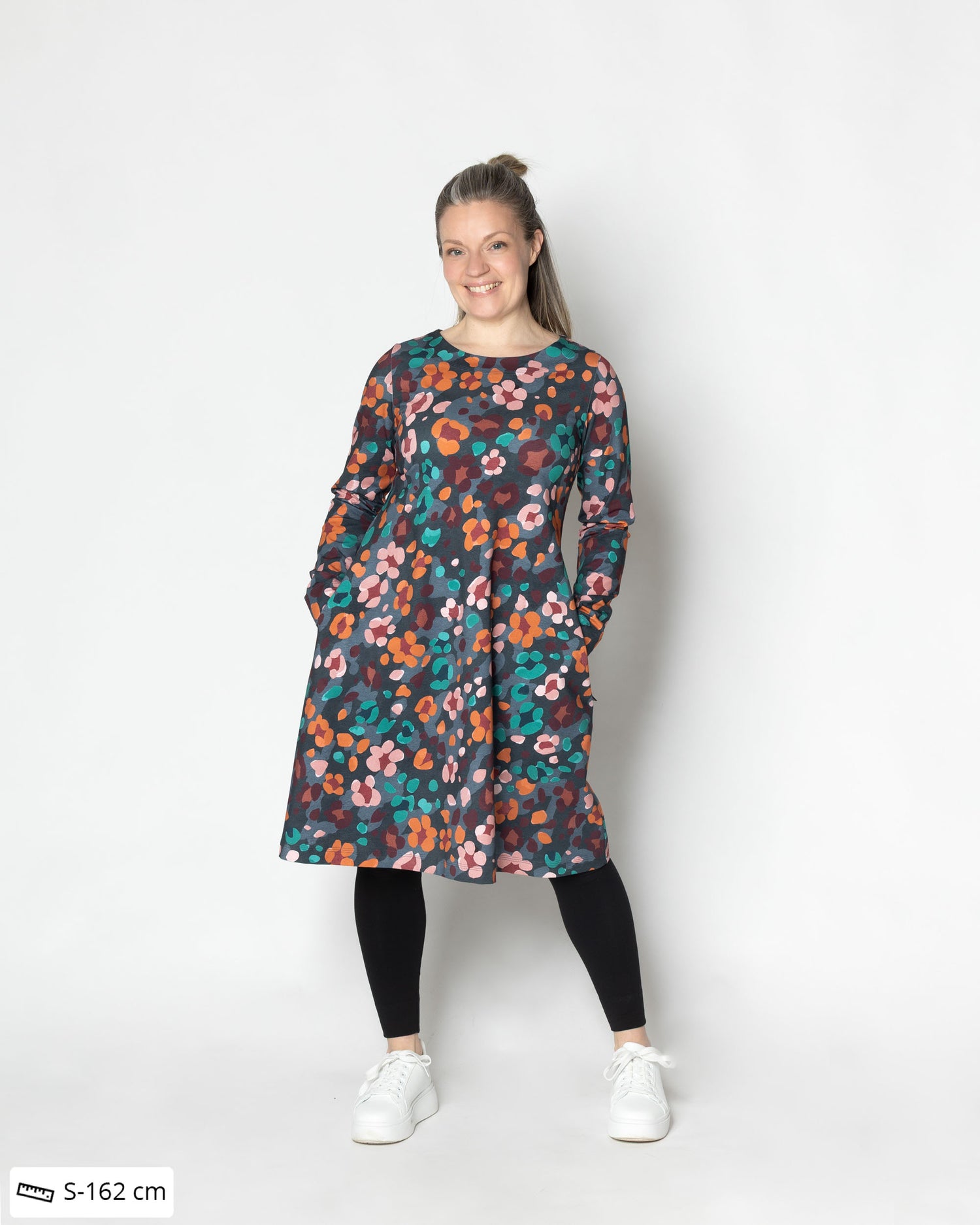 DRESS tunic, Kukkaleopardi - multicolor