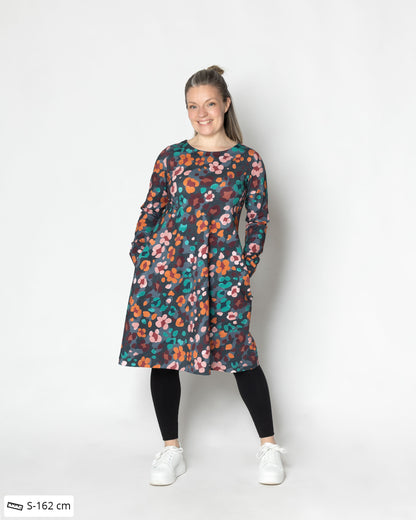 DRESS tunic, Kukkaleopardi - multicolor