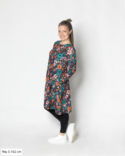 DRESS tunic, Kukkaleopardi - multicolor