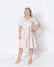 WHOOPS! HEHKU dress, champagne - M