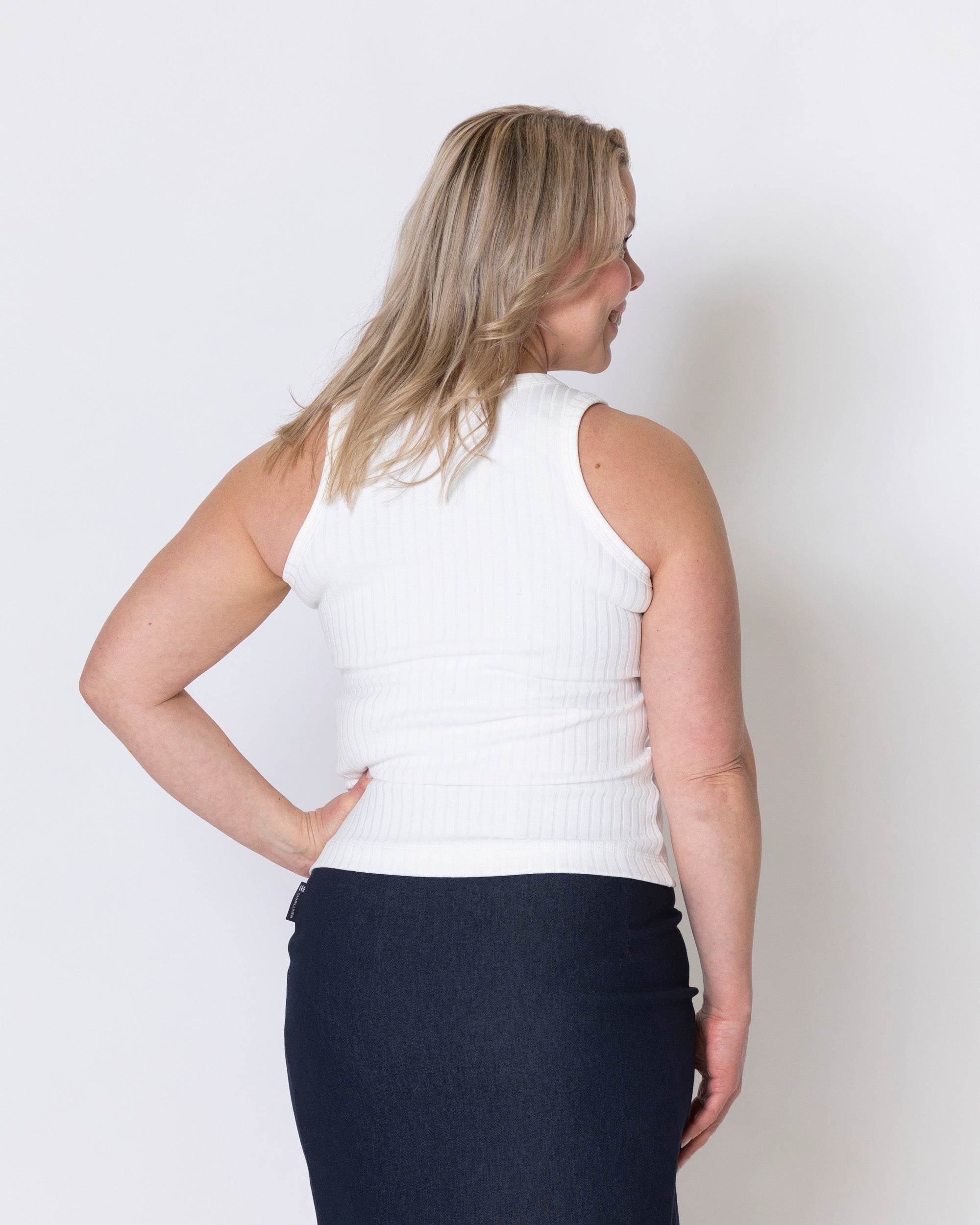 TYRMÄYS top, off white