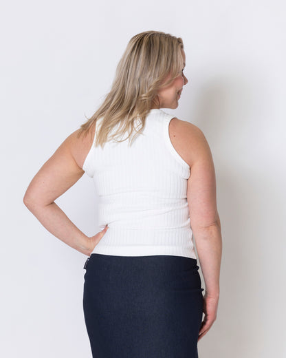 TYRMÄYS top, off white