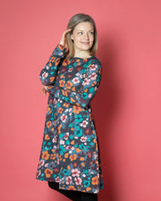 WHOOPS! DRESS tunic, Kukkaleopardi - multicolor - 3XL